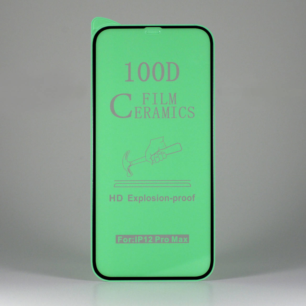 

Защитная пленка на Iphone 12 Pro Max Ceramics 9D, Черный