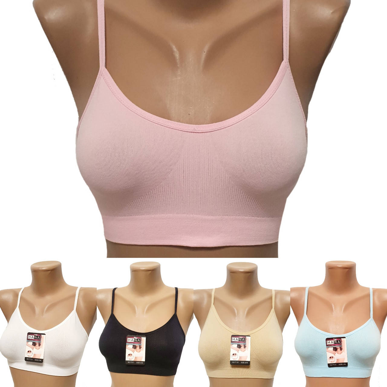 

Бесшовный женский топ Hana S-M