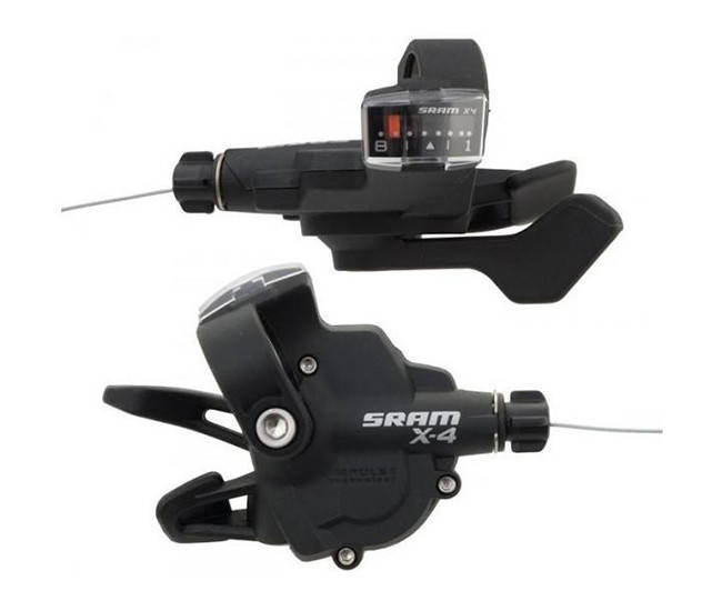 

Манетки Sram 09A SL X.4 TRIGGER SET 8SP R INDEX F