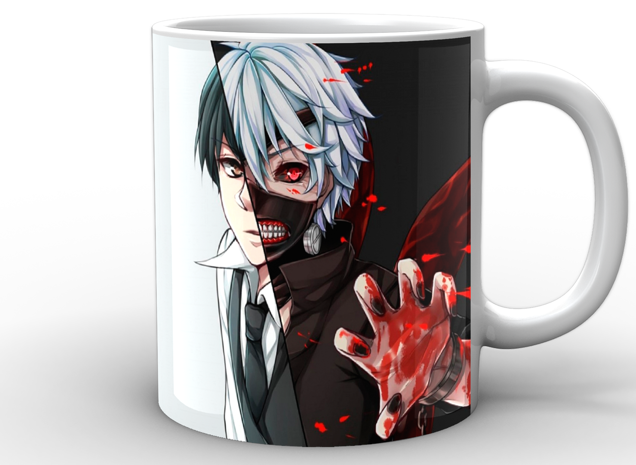 

Кружка Geek Land белая Tokyo Ghoul Токийский гуль кен канеки TG.02.019, Белый