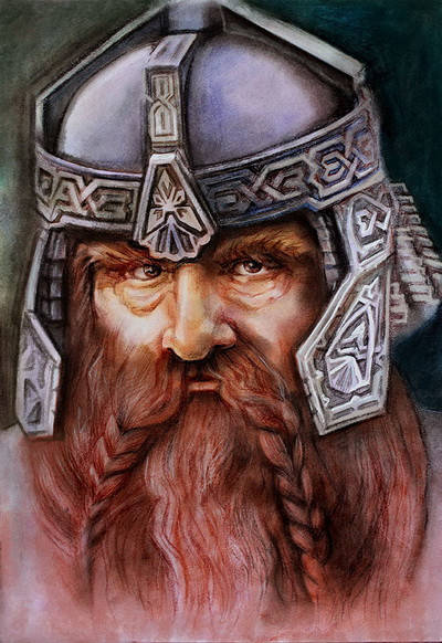 

Открытка "Гном Гимли"
