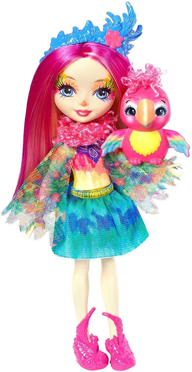 

Кукла Enchantimals Пикки Какаду Peeki Parrot Doll & Sheeny.
