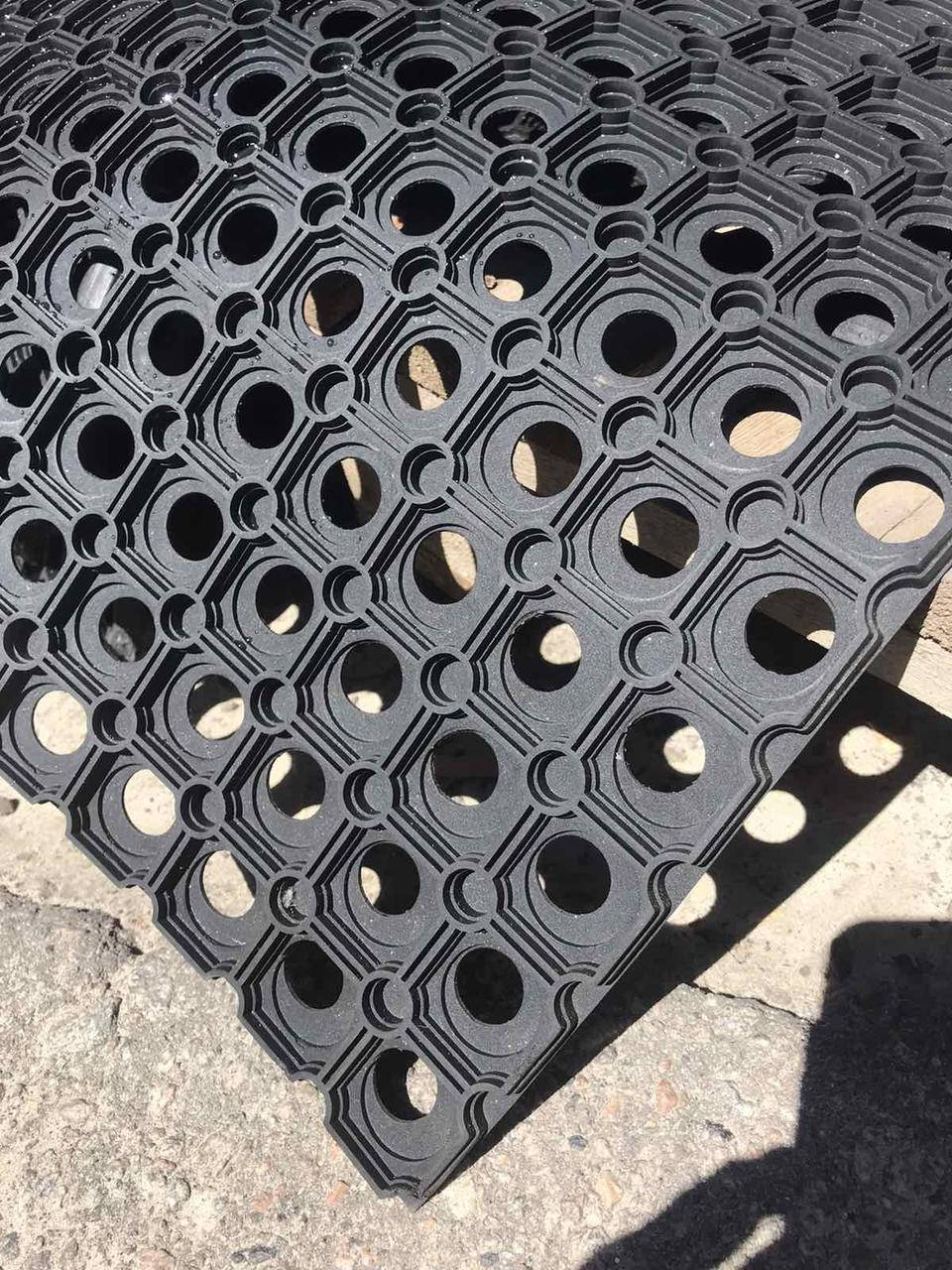 

Резиновый коврик "Соты" 90*60 см, Черный