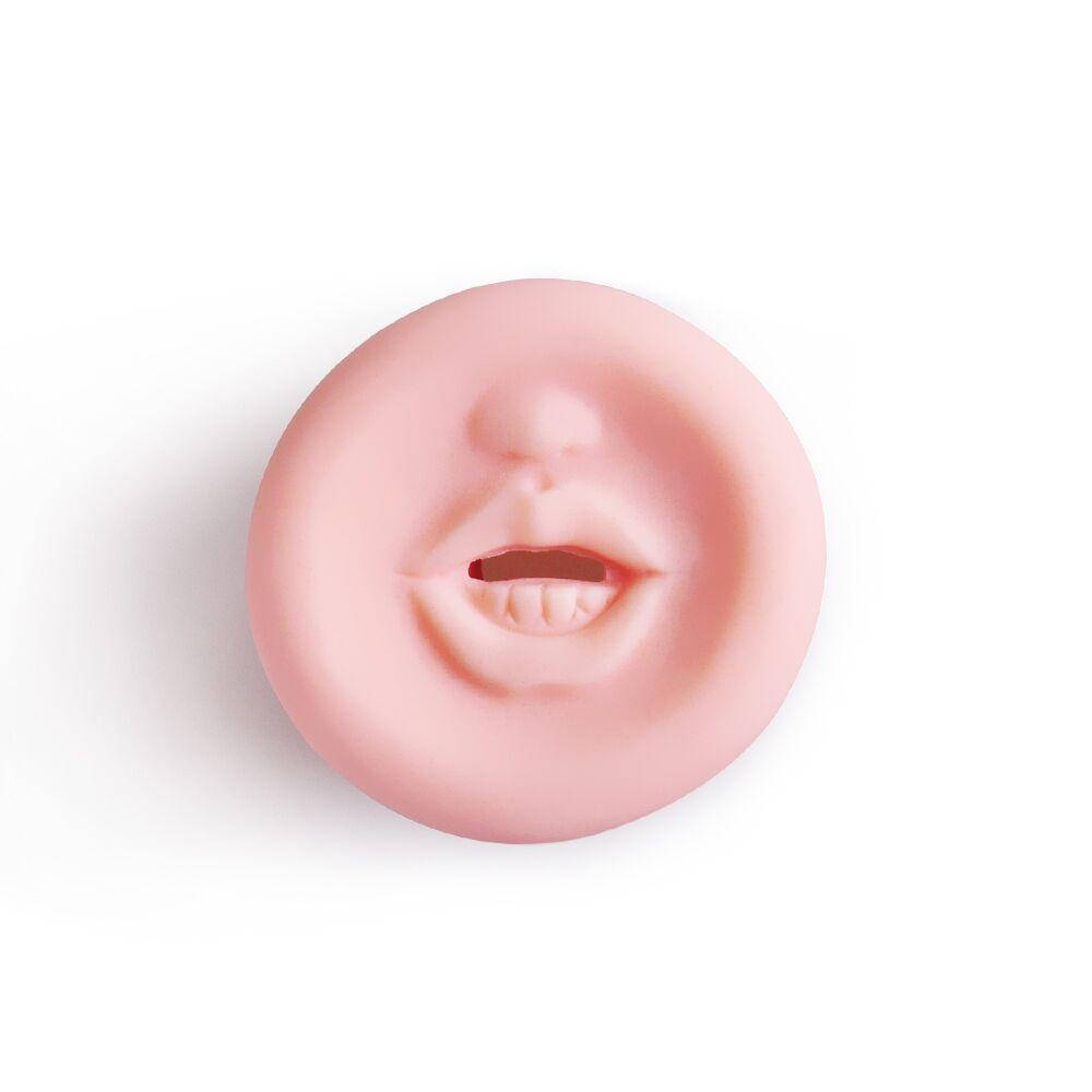 

Вставка-ротик для помпы Men Powerup Mouth, Телесный