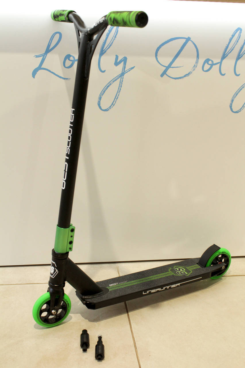 

Самокат трюковый Best Scooter LR Зеленый 30360