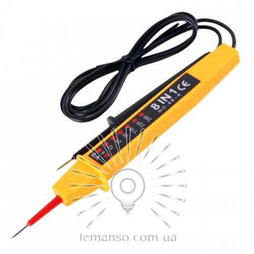 

Отвертка - индикатор напряжения 6-380V LEMANSO 2.0x185мм LTL10071