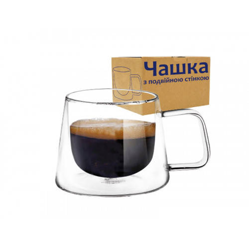 

202-22 Кружка 200мл з подвійним дном S&T