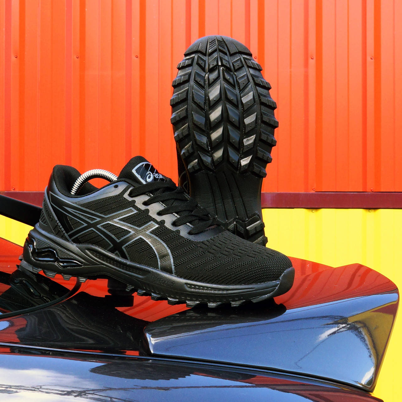 

Мужские кроссовки Asics Gel Kayano черные 43 26.5 см, Черный