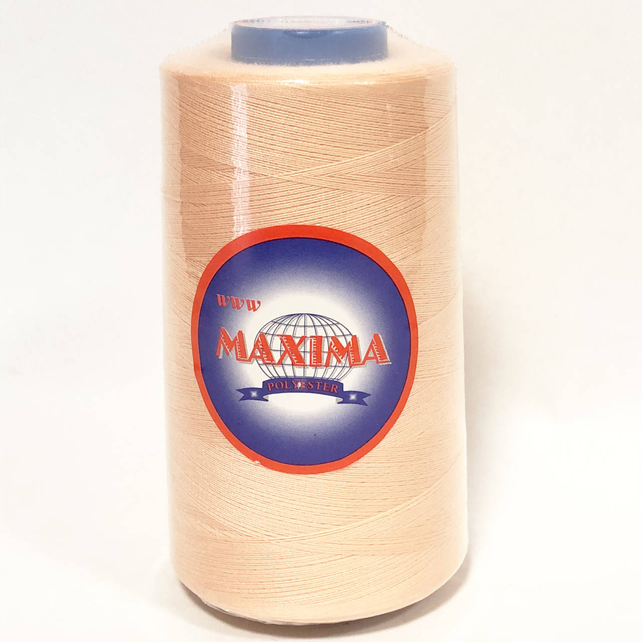 

Швейные нитки 40/2 MAXIMA, персик (123), Персиковый