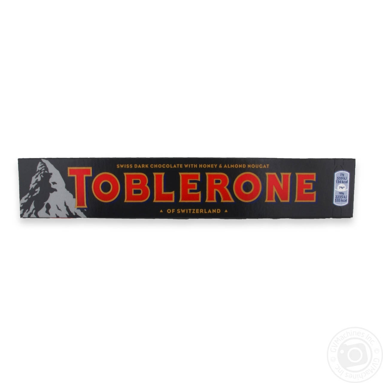 

Чёрный шоколад Toblerone c нугой из меда и миндаля , 100 гр