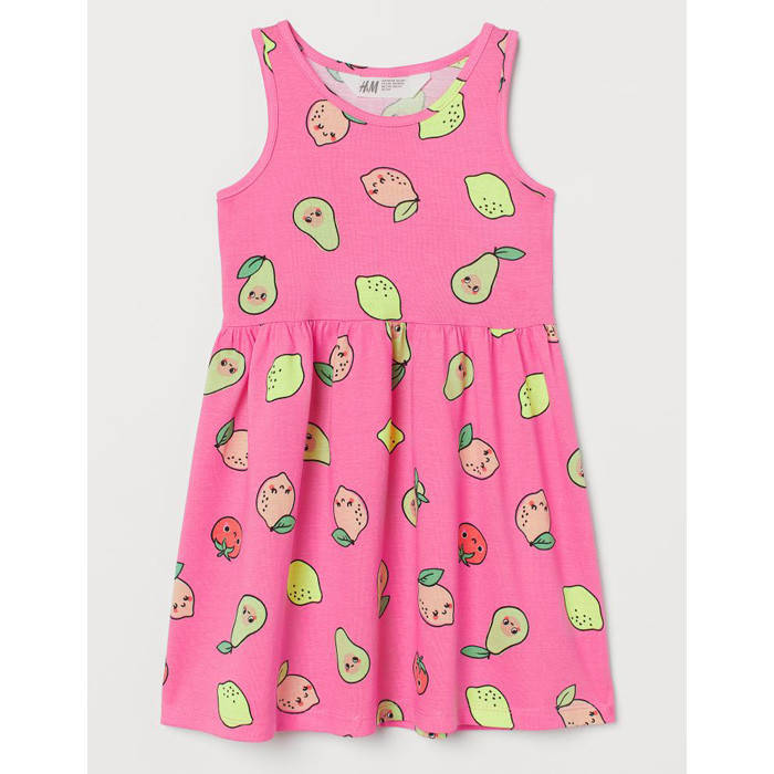 

Детское платье сарафан H&M р.122/128 (6-8 лет), Розовый