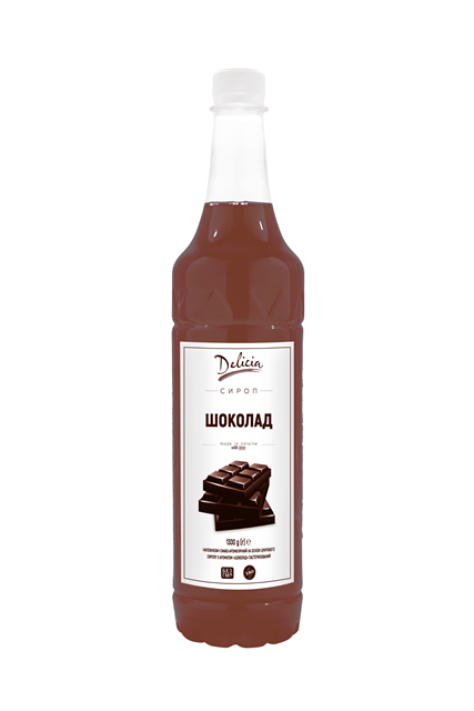 

Сироп Шоколад TM Delicia 1300г.