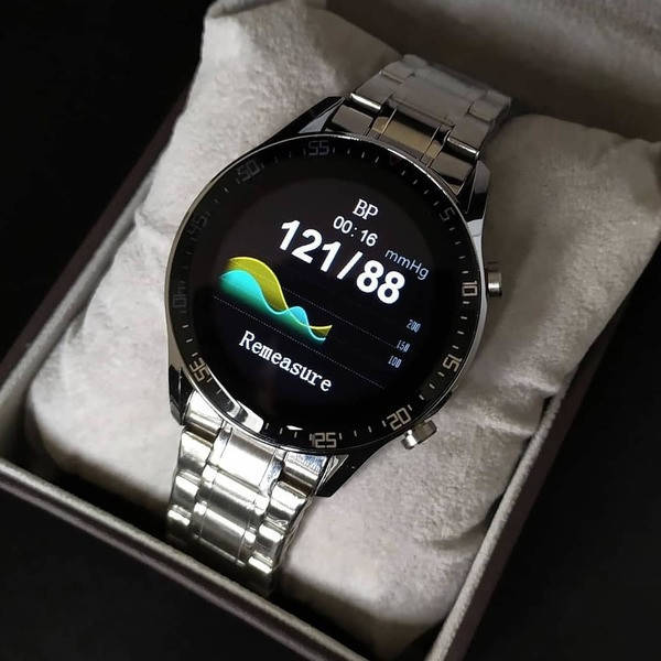 

Мужские умные смарт часы Smart Terminator PRO Silver в серебристом цвете