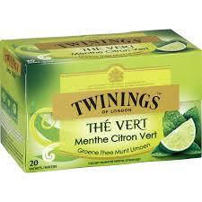 

Чай Твайнінгс Twinings The Vert Menthe Citron Vert 20пак.