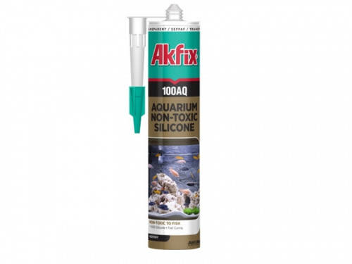 

Силикон аквариумный 100AQ 280мл / 340гр прозрачный Akfix