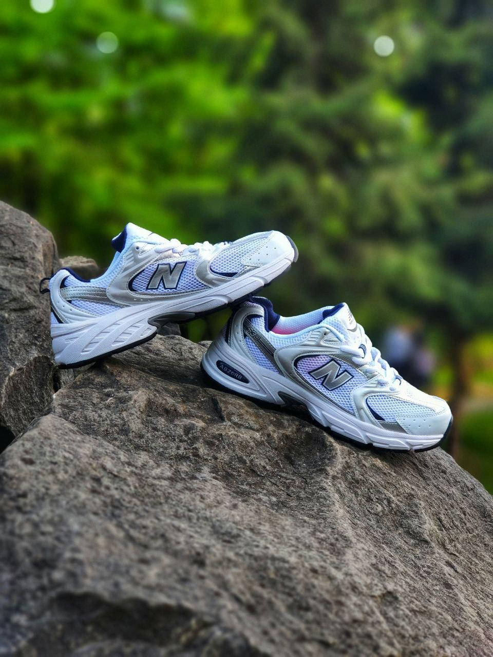 

New Balance 530 White (Топ якість) Весна, Жіночі Кросівки, Женская обувь, Белый