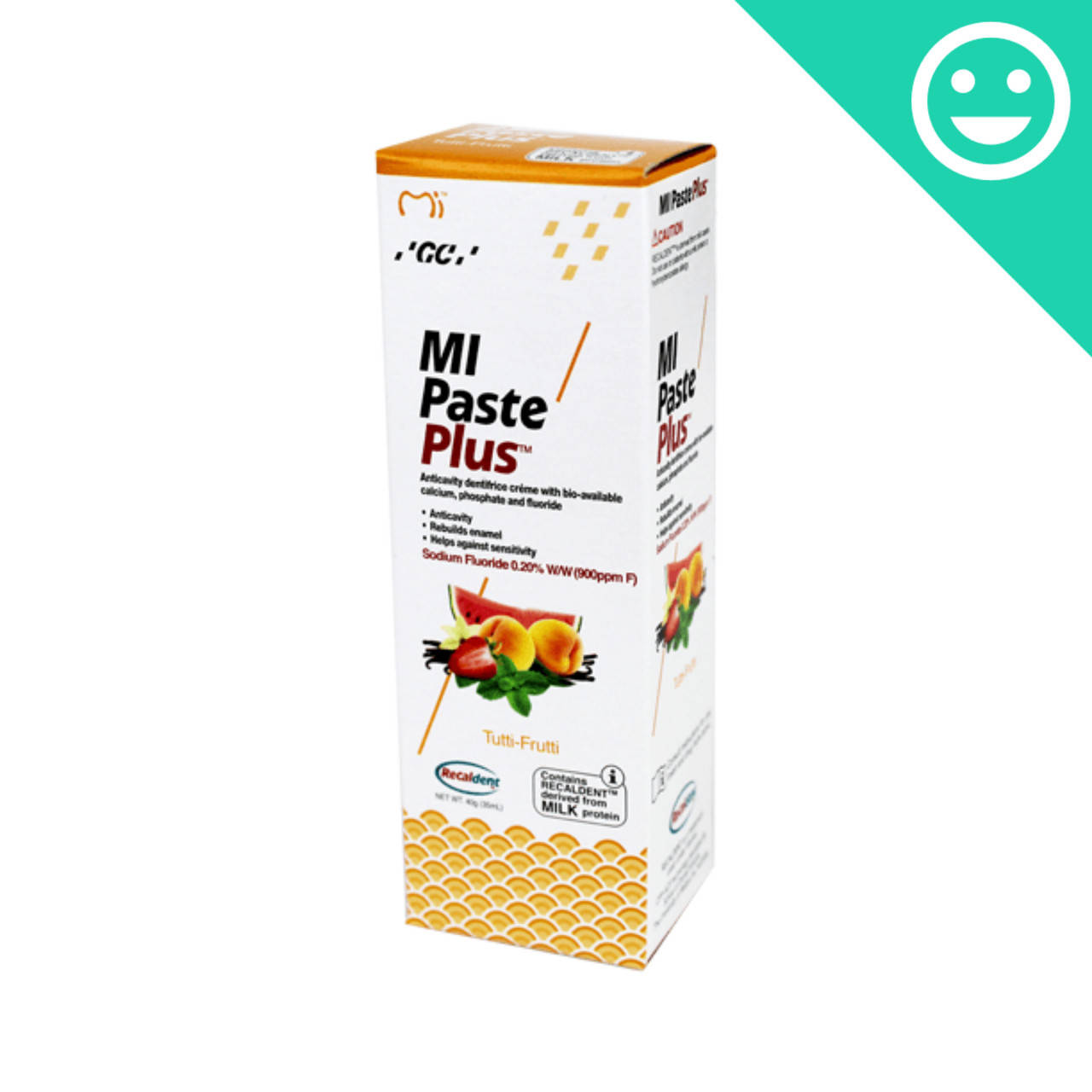 

Ми паста плюс Тутти Фрутти, крем для восстановления зубной эмали, Mi Paste Plus Tutti Frutti (GC)