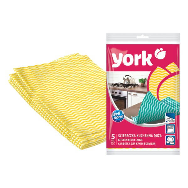 

Салфетка для уборки кухни York 5шт/уп
