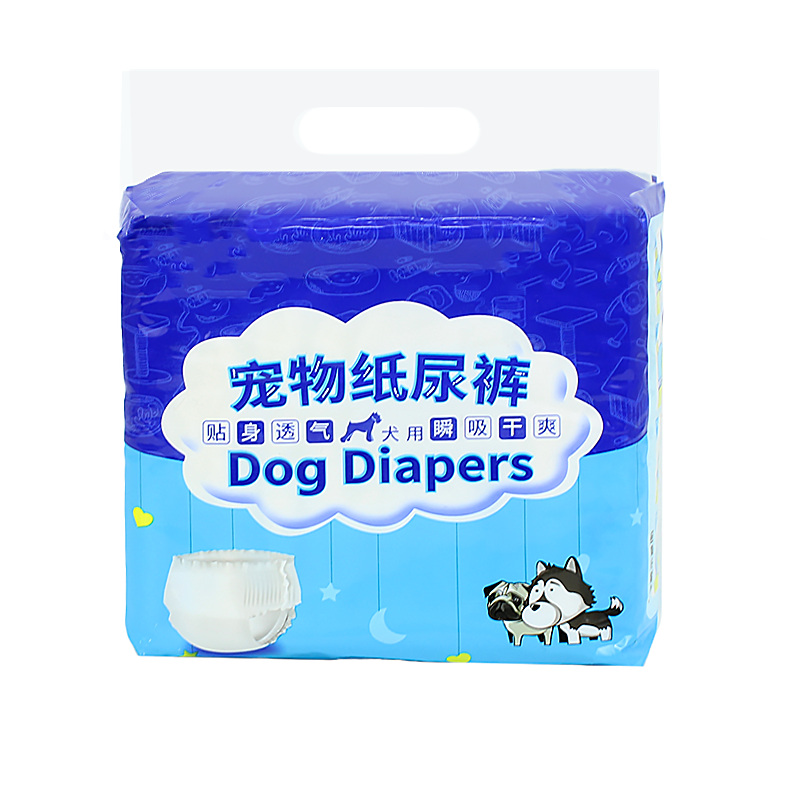 

Памперсы для собак (сук) Taotaopets 081109 S 2-4 кг 10шт., Белый