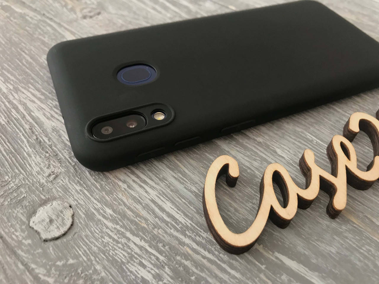 

TPU чехол накладка Candy для Samsung Galaxy A30 черный, Разные цвета