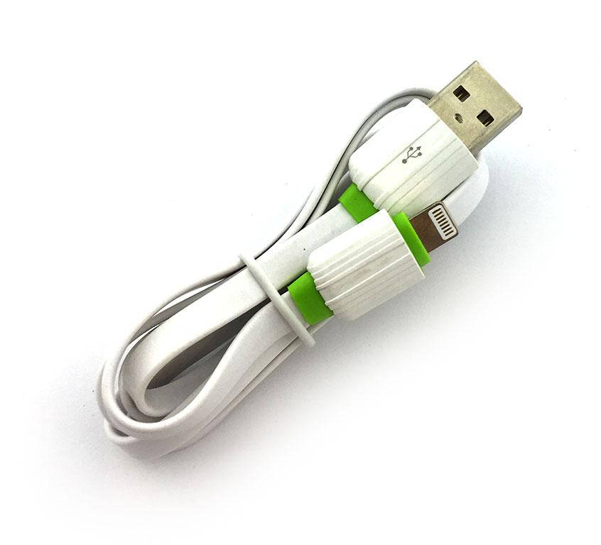 

Дата кабель EMY Lightning для зарядки iPhone, Белый