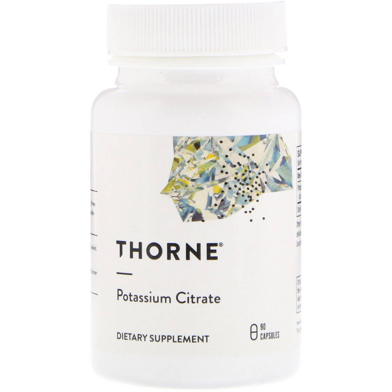 

Калий цитрат, Thorne Research, 90 капсул (THR-24002)