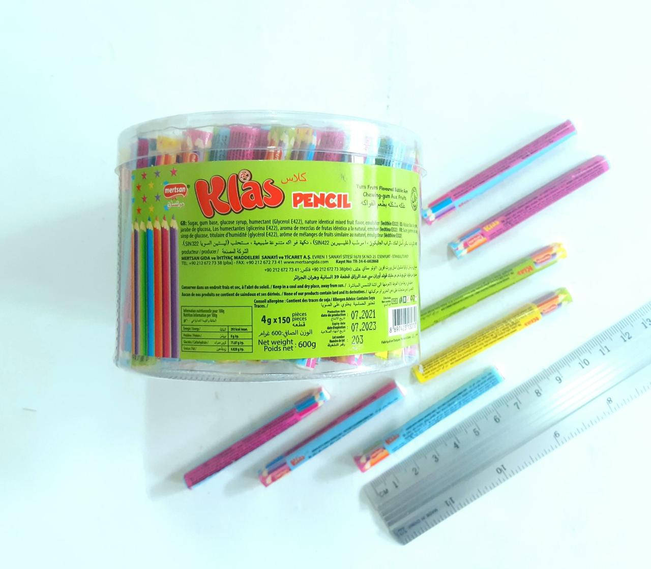 

Жевательная резинка "Pencil" 150шт