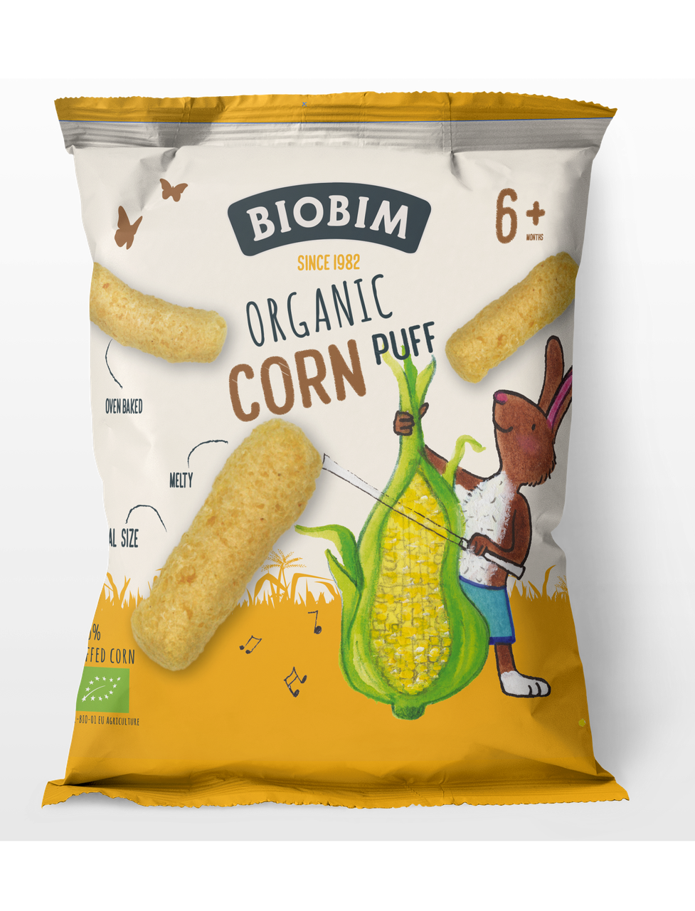 

Снеки оргинические «Паффы кукурузные» BioBim, 15г