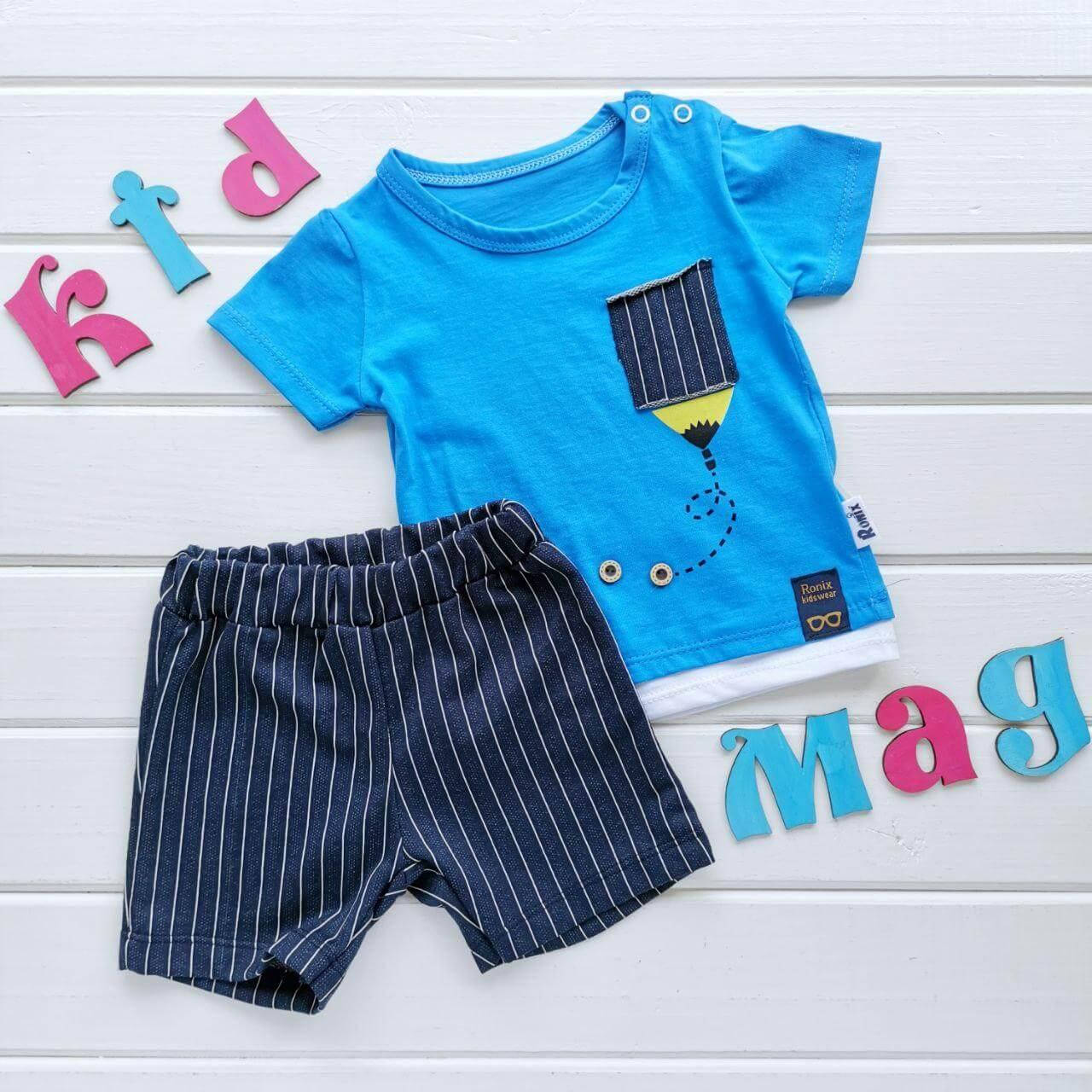 

Набор с шортами "Карандашик" 6-9 м