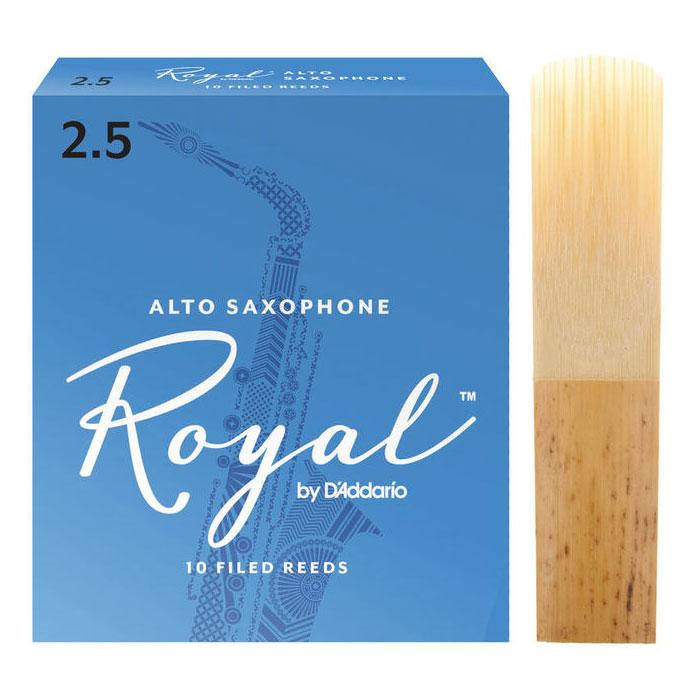 

Трость для альт саксофона D'ADDARIO Royal - Alto Sax #2.5 (1шт)