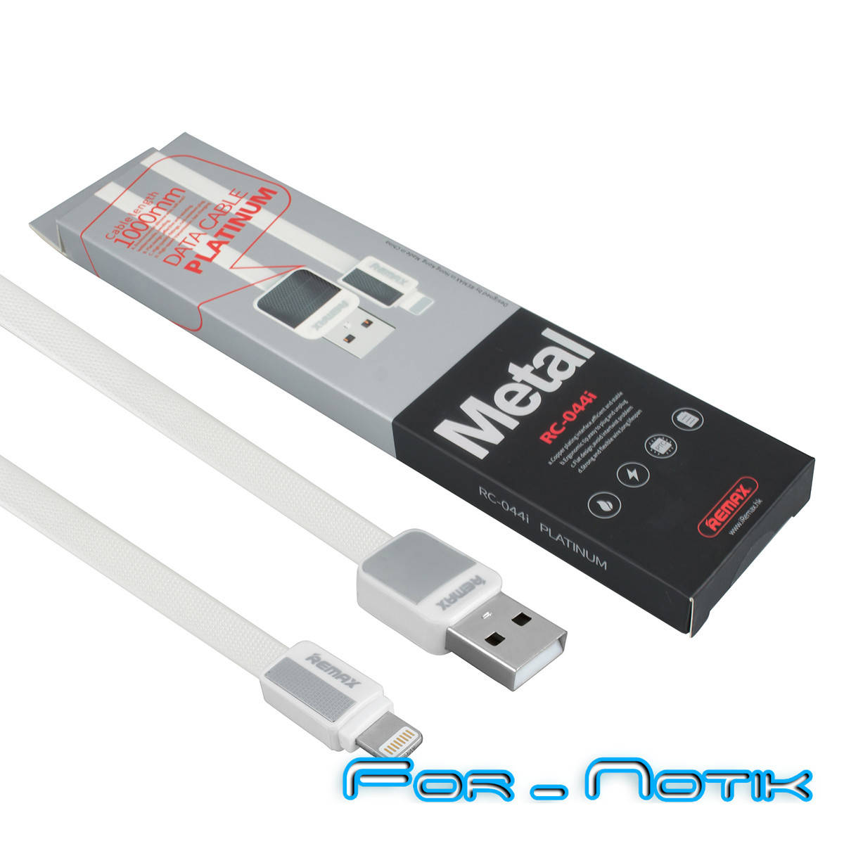 

Кабель REMAX Platinum Lightning для iPhone 5 / 5s / 6 / 6 Plus , iPad Air 2 , белый
