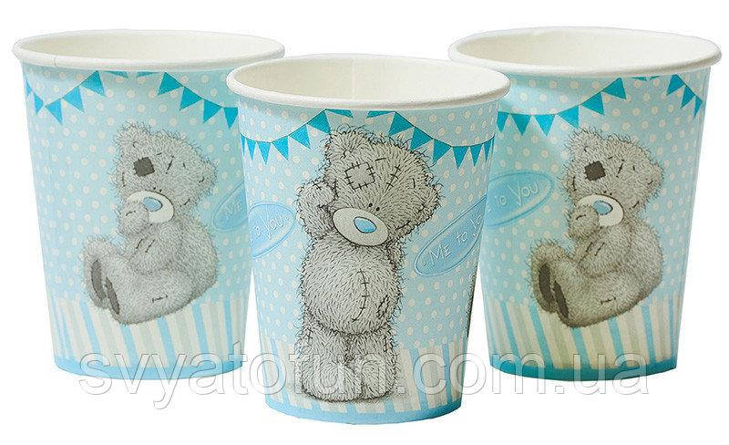 

Набор стаканчиков Мишка Тедди для мальчиков 10шт/уп