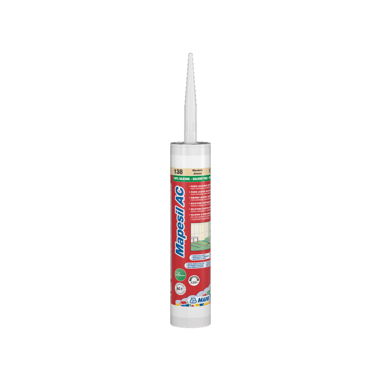 

Силиконовый герметик Mapei Mapesil AC №141 карамель 310мл