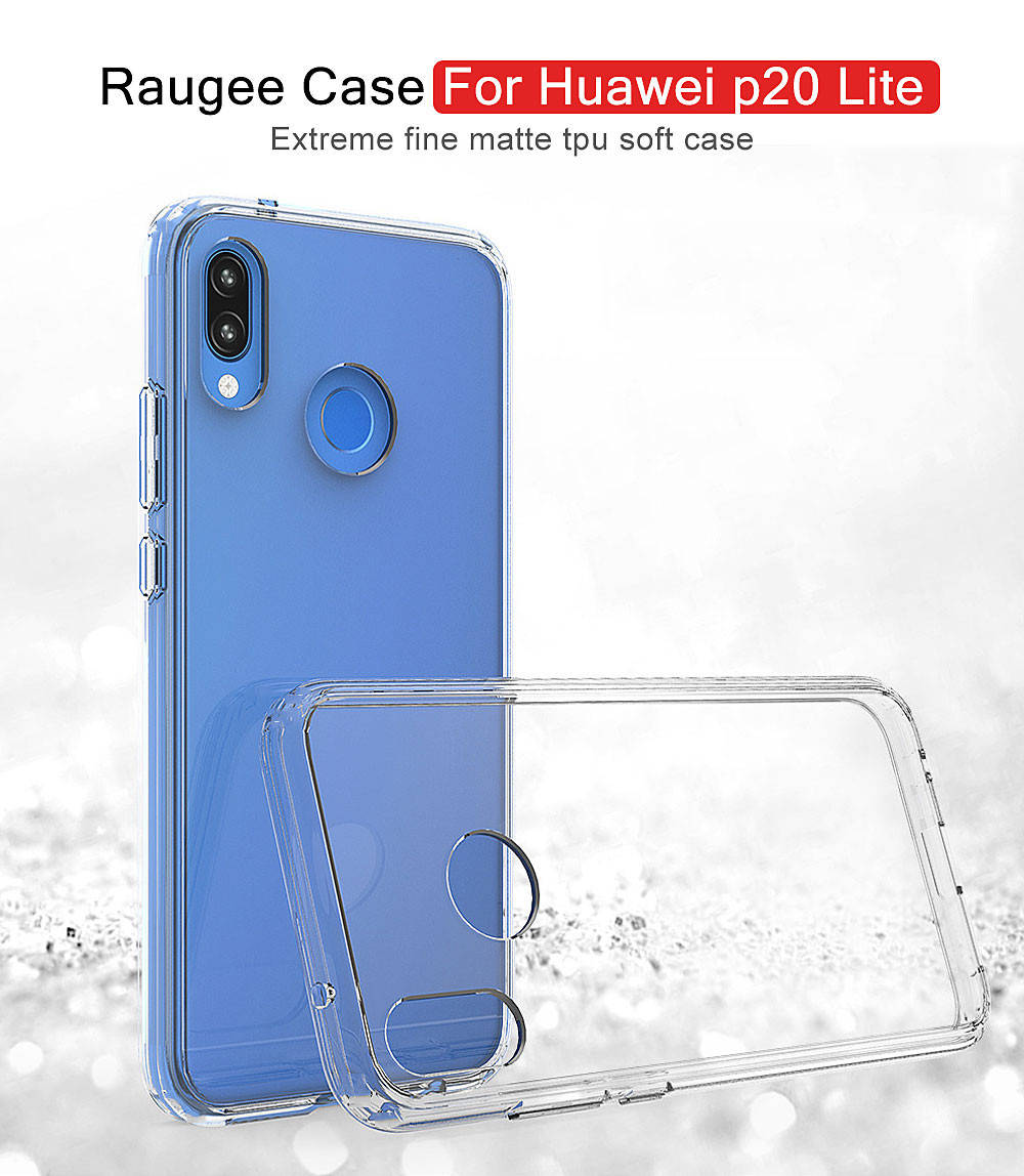 

Ультратонкий 0,3 мм чехол для Huawei P20 Lite прозрачный