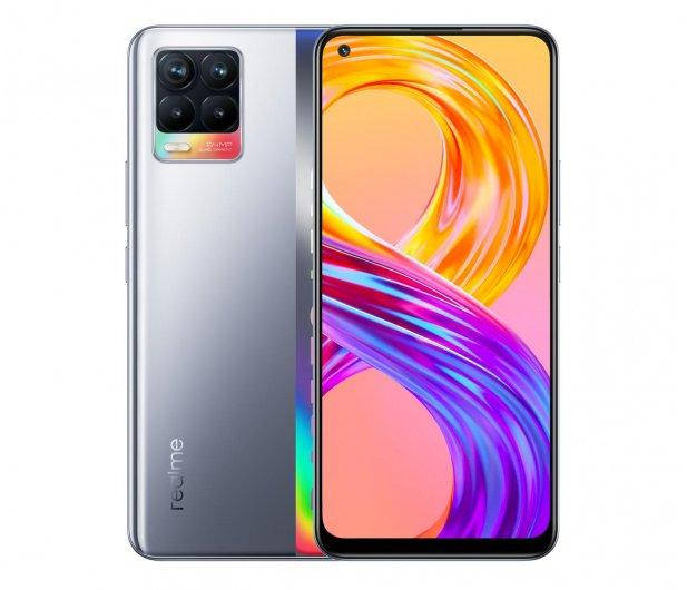 

Realme 8 6/128GB Cyber Silver RMX3085, Синий