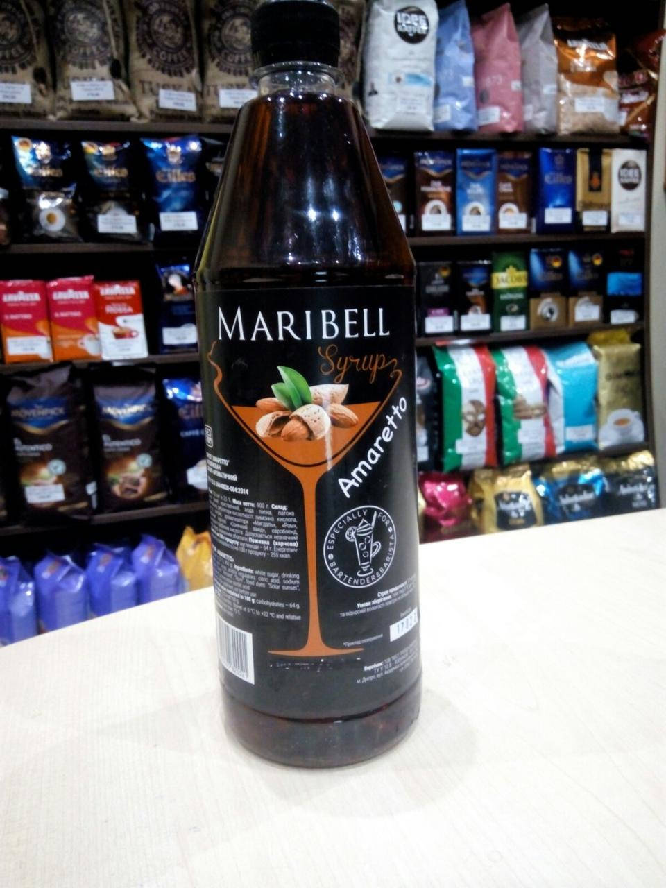 

Сироп Амаретто ТМ Maribell в пластике 1 л