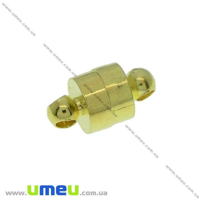 

Замок магнитный, 12х6 мм, Золото, 1 шт (ZAM-032302)