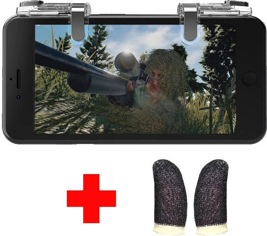 

Sundy Беспроводной геймпад триггер для смартфонов Union PUBG Mobile 98К