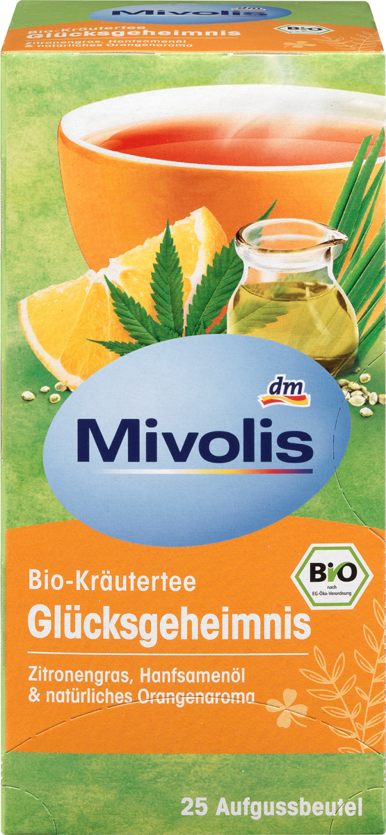 

Органический травяной Mivolis Bіо Glücksgeheimnis, 50 гр.