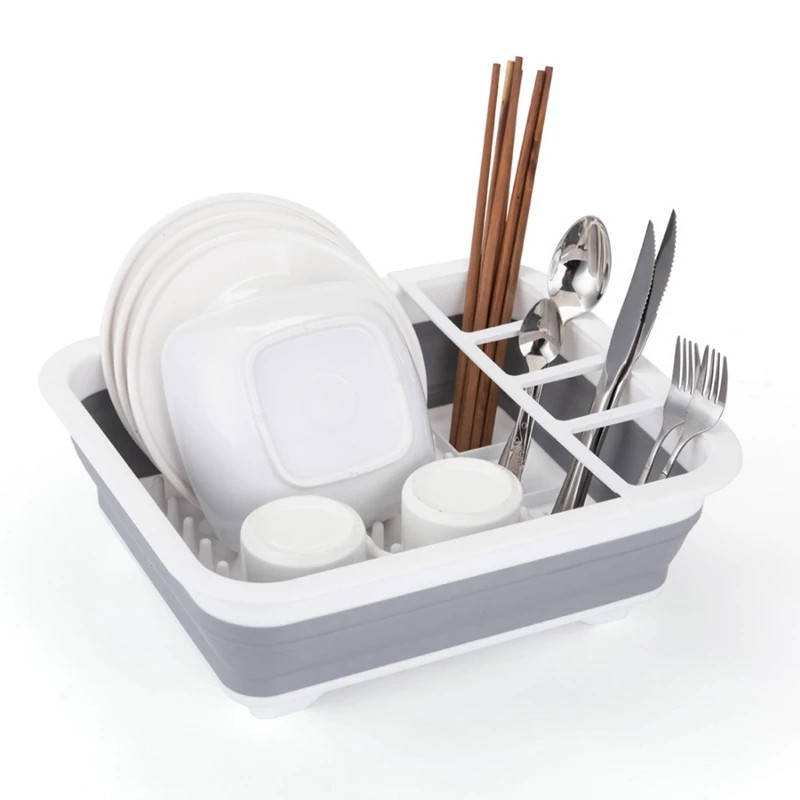 

Сушка для посуды складная силиконовая