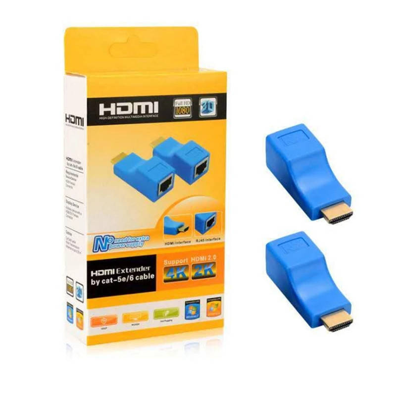 

Приемник/передатчик HDMI по RJ45 витой паре до 30 метров