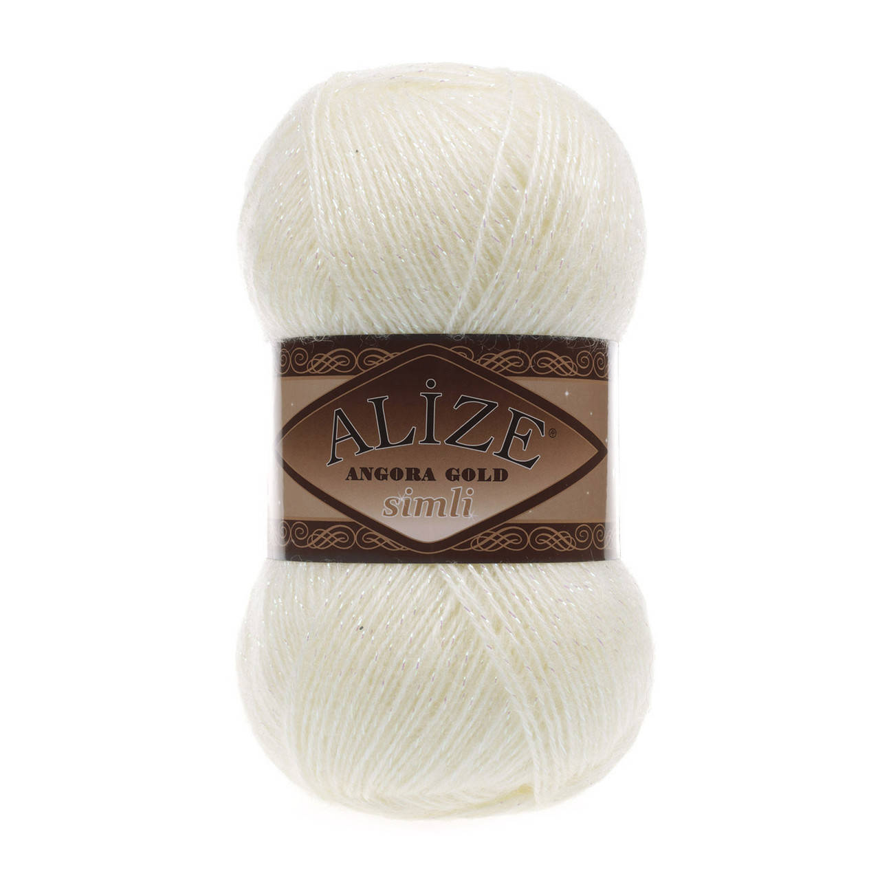 

Alize Angora Gold Simli кремовый № 01