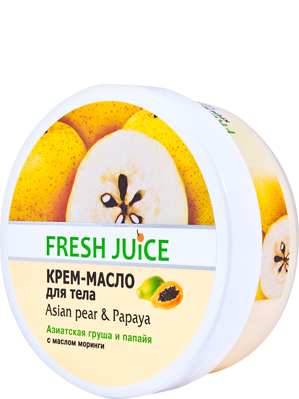 

Крем-масло для тела Asian pear & Papaya 225 мл Fresh Juice
