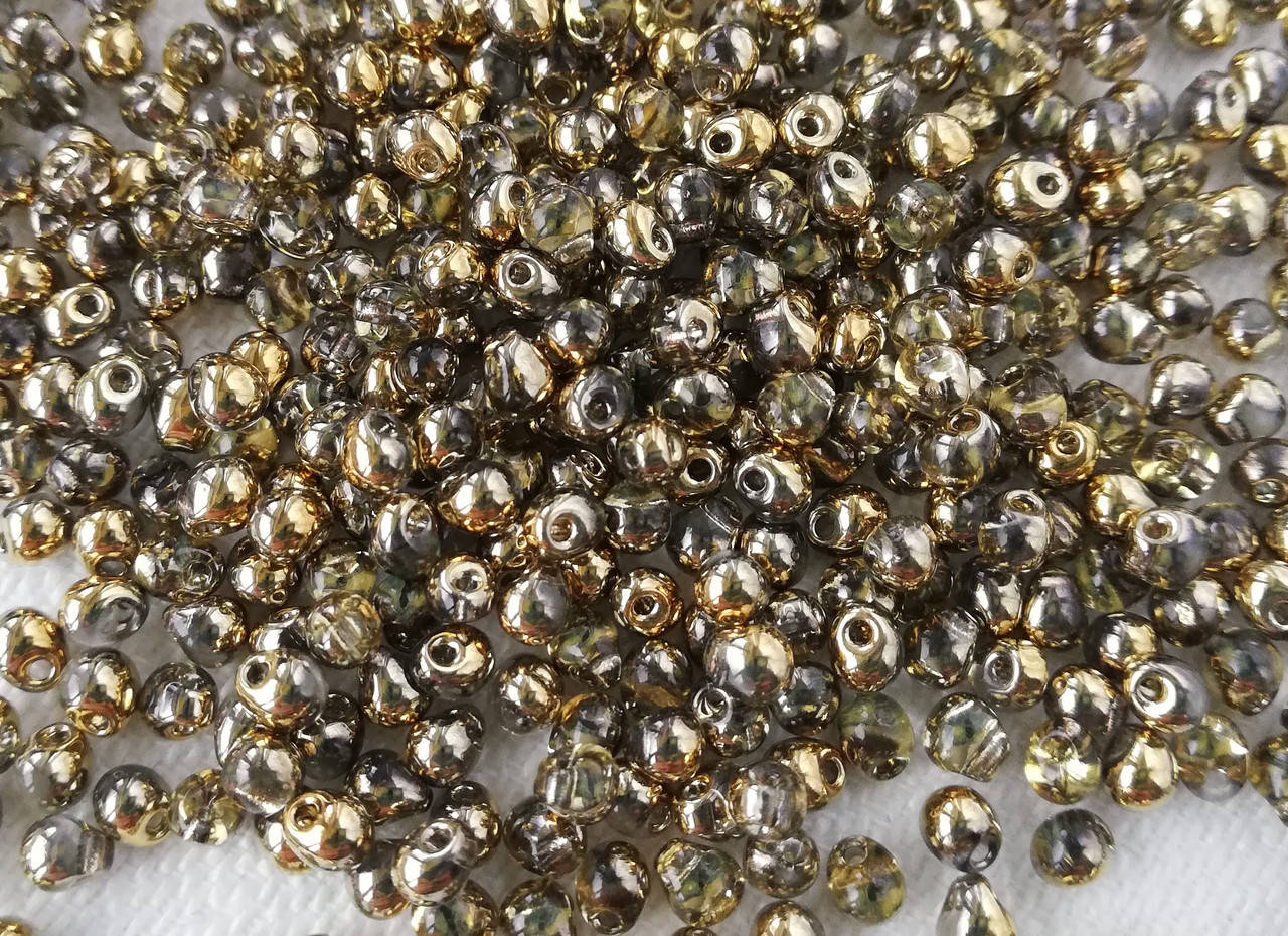 

Miyuki Drops 3,4 mm Crystal Amber 5 г.