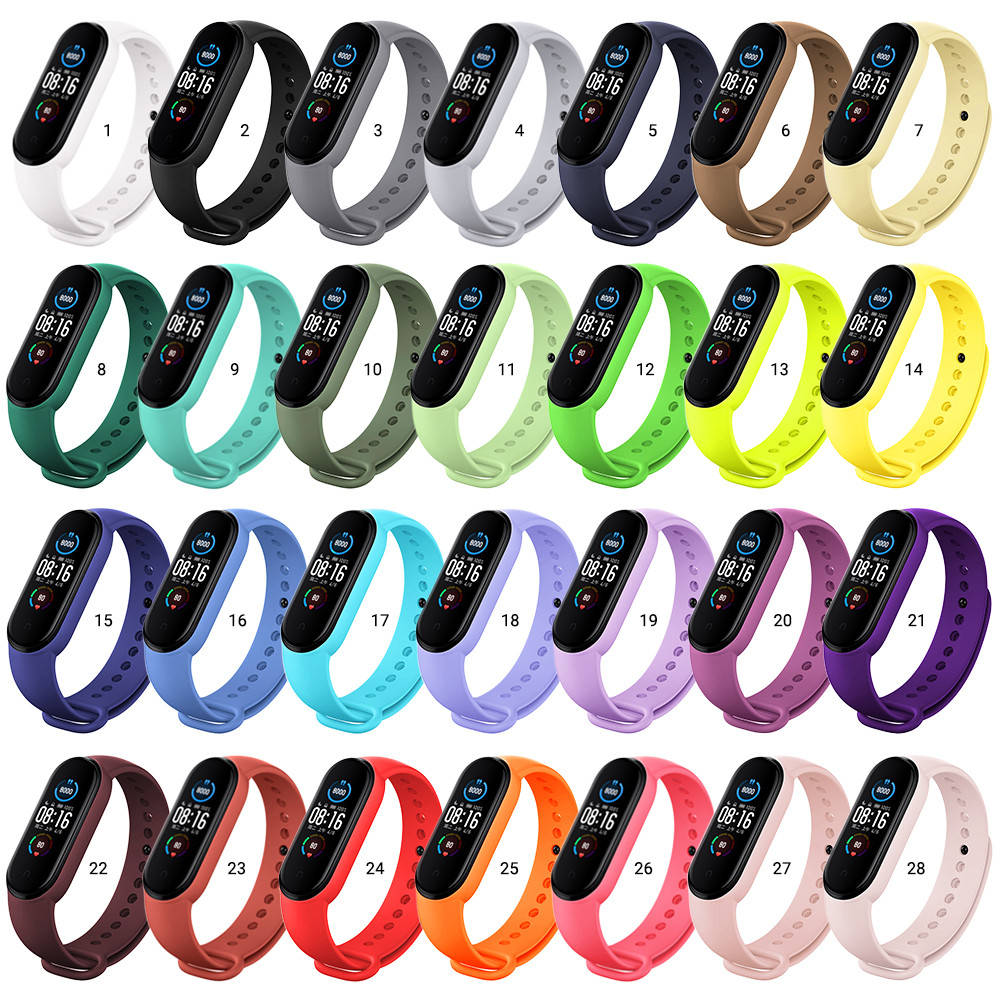 

Mi band 5 6 ремешок ми бенд 6 5 силиконовый