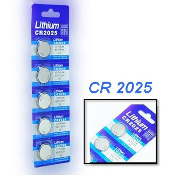 

Батарейка LITHIUM CR 2025 3V, Lithium, Blister