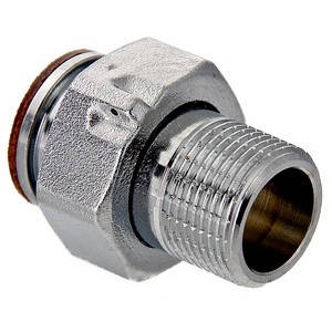 

Резьбовой полусгон с накидной гайкой Valtec