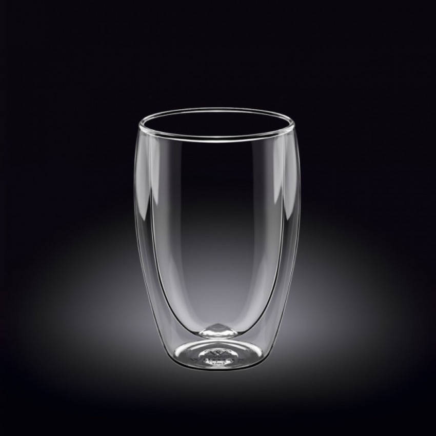 

Стакан 300 мл Wilmax Thermo с двойным дном 888733 WL, Прозрачный