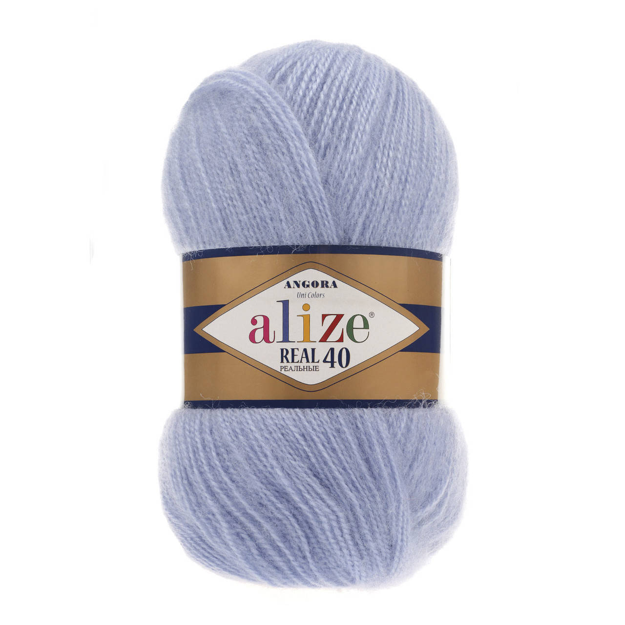 

Alize ANGORA REAL 40 голубой №40