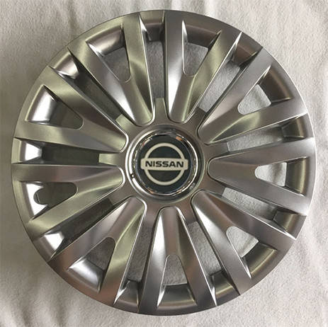 

Колпаки Nissan R13 серебро - (SJS ke3997) - комплект (4 шт.)